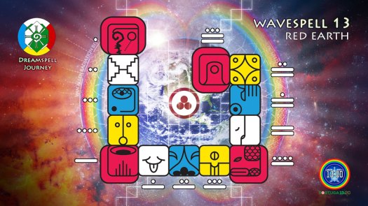 Red Earth Wavespell / Onda Encantada de la Tierra Roja
